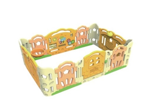 คอกกั้นเด็ก, รั้วกั้นเด็ก, พลาสติก สีพาสเทล มีประตูปิดเปิด, บ่อบอล สินค้าพร้อมส่ง คิดค่าส่งตามจริง