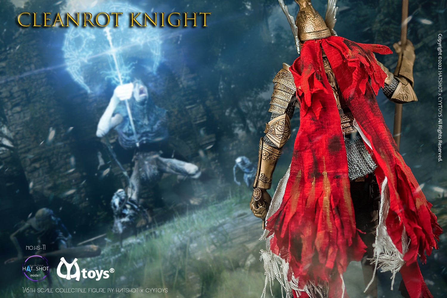 สั่งจอง]CYYtoys & HatShot HS-11 1/6 : Cleanrot knight - Toxtoysshop