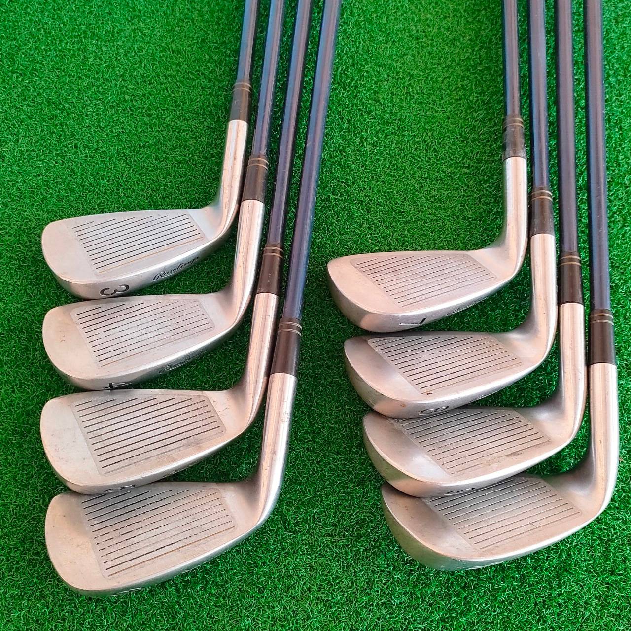 ชุดเหล็ก DURA TEX 7075 มีเหล็ก 3-9 เเละ PW ใบใหญ่ ก้านกราไฟต์เบา นุ่ม ตีง่าย ตีสบายๆ ระยะดี