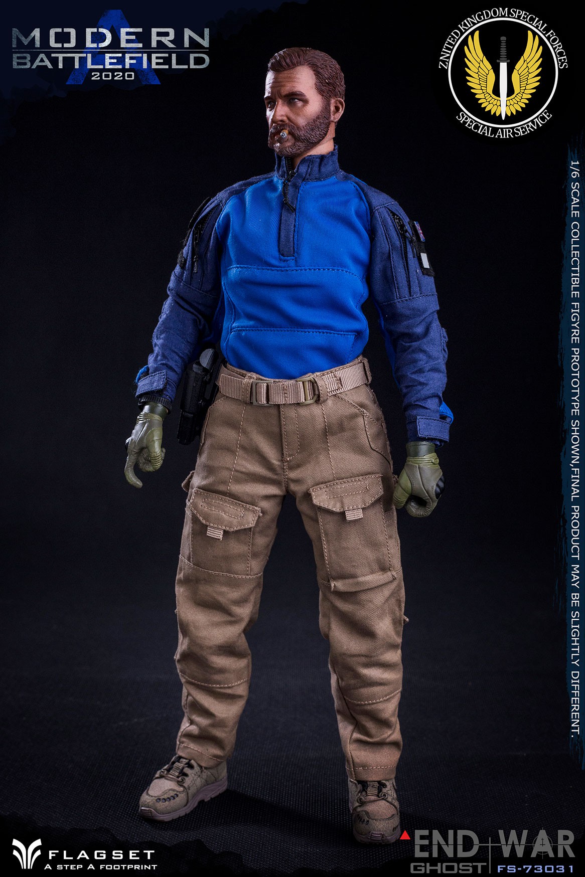 [สั่งจอง] FLAGSET FS-73031 1/6 : End War Ghost Modern Battlefield 2020 A [Reissue]