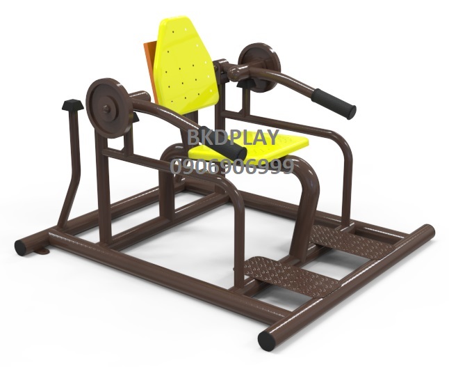 เครื่องออกกำลังกายกลางแจ้งผู้ใหญ่ , บริหารแขน ไหล่ แบบนั่ง ยกน้ำหนัก,ลานกีฬาอเนกประสงค์ ,สวนสาธารณะ ,เทศบาล ,หมู่บ้าน ,ผลิตในไทย ,สั่งทำตามสีที่ต้องการได้ ขนาด 100x100x80 ซม.