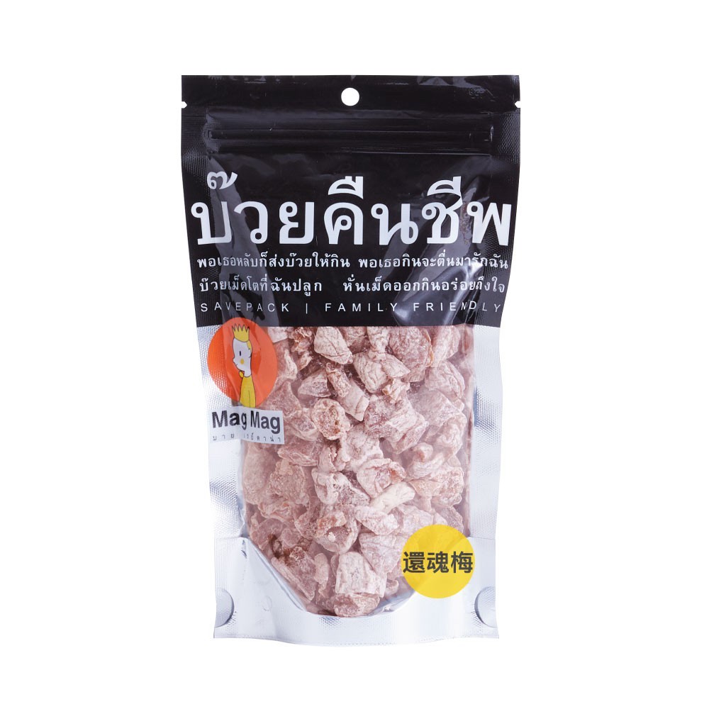 EXP 03/04/2026 MAG MAG บ๊วยคืนชีพ ซองใหญ่ เพลินจุใจ Elixir Plum 186g.