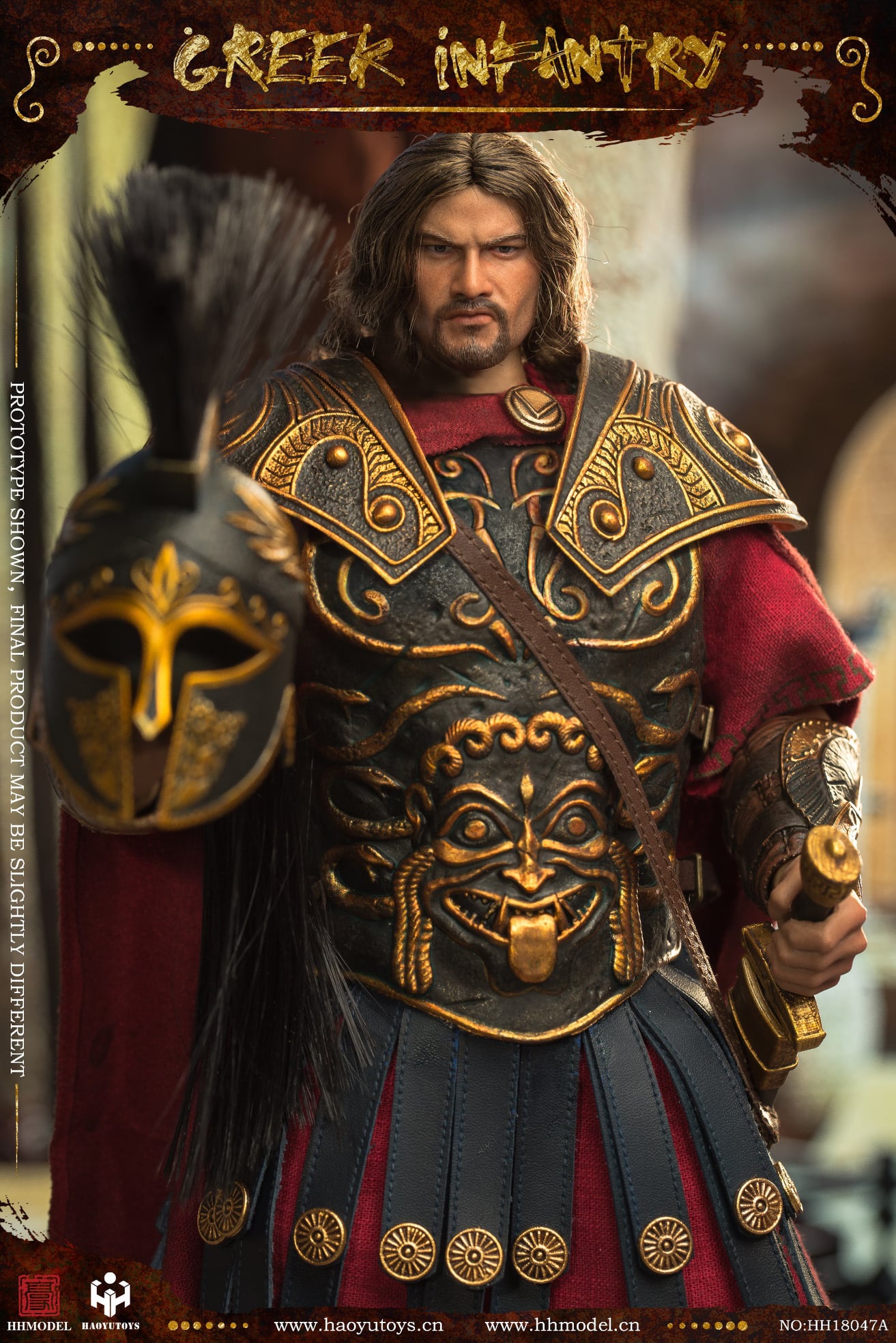 [สั่งจอง]HHMODEL x HAOYUTOYS HH18047 1/6 : Imperial Army-Greek Infantry Gold Edition