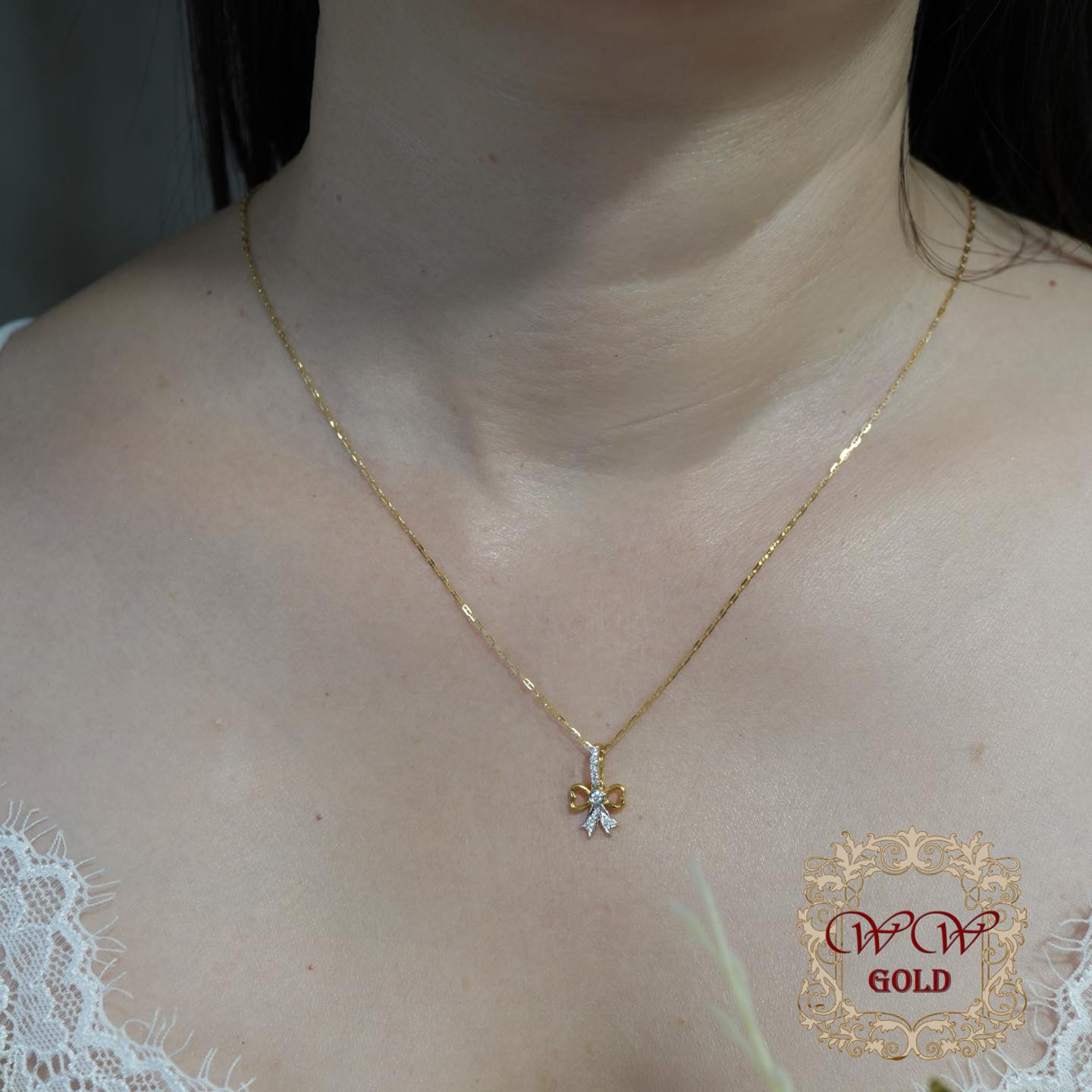 จี้โบว์