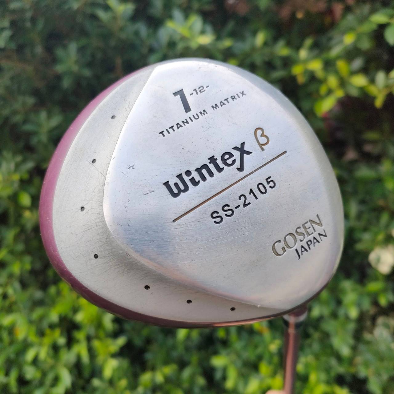 **ไม้กอล์ฟสำหรับผู้หญิง** DRIVER GOSEN JAPAN WINTEX SS-2105 องศา 12 ก้าน GOSEN NEW SUPER POWER TITANIUM FLEX L ไม้กอล์ฟมือสอง ของแท้ BY NakaraLuxurious