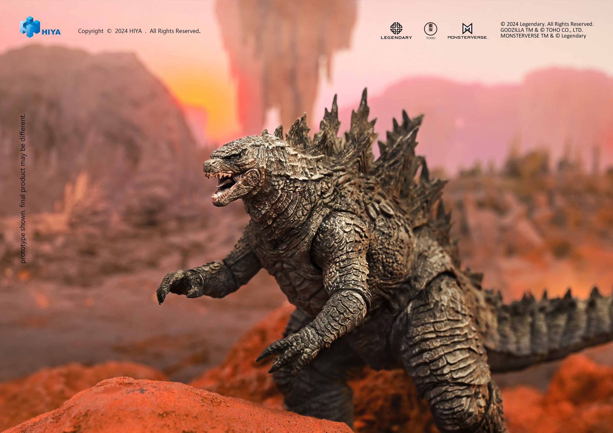 [สั่งจอง] Hiya Toys EBG0430 : Godzilla x Kong: The New Empire Godzilla Rre-evolved Ver. [Reissue]