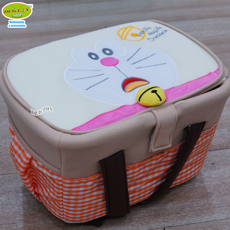 ตะกร้าใส่สัมภาระคุณแม่ ลายโดเรมอน ไซส์ L