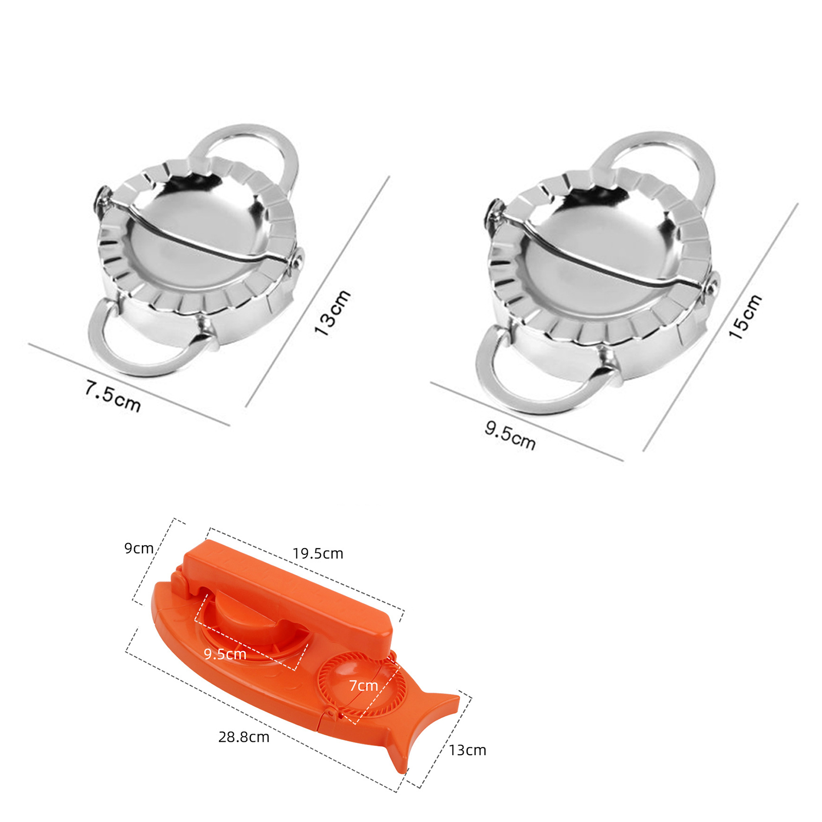 พิมพ์ห่อแผ่นเกี๊ยว304/วงตัดแผ่นแป้ง/ไม้ใส่ใส้304/แท่นทับเกี๊ยว2in1 พิมพ์ขึ้นรูปเกี๊ยว มีให้เลือก 3ขนาด สแตนเลส304/201 ปลอดภัย