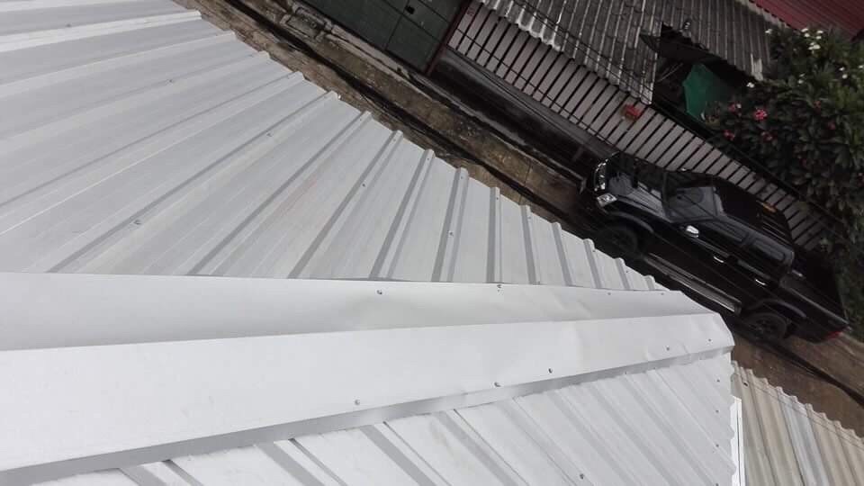 งานเปลี่ยนหลังคาบ้านพักรถไฟบางกอกน้อย การรถไฟแห่งประเทศไทย