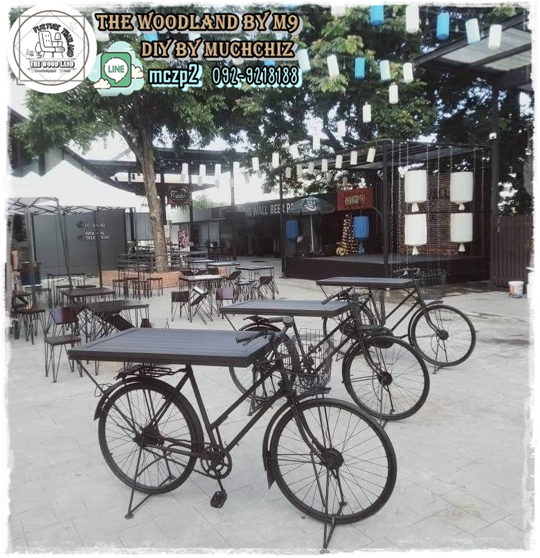 #BICYCLE Design#เฟอร์นิเจอร์จักรยานวินเทจ #เฟอร์นิเจอร์ตกแต่งร้านกาแฟ