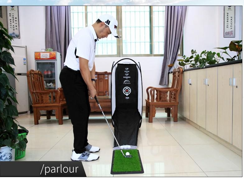 PRACTICE NET 4 IN 1 ตาข่ายฝึกซ้อมชิพ PGM LXW017 ดีไซด์ออกมาให้ฝึกซ้อมได้ 4 แบบ ไม่ว่าจะเป็น LOB , PITCH , CHIP หรือ RUNNING ก็ฝึกได้