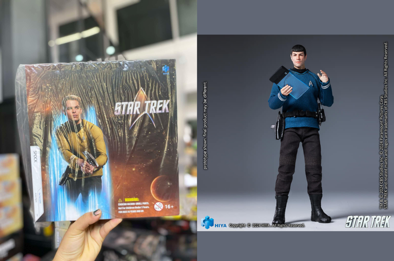 [พร้อมส่ง] Hiya toys ESS0266 EXQUISITE SUPER Series 1/12 : Star Trek 2009 - Spock