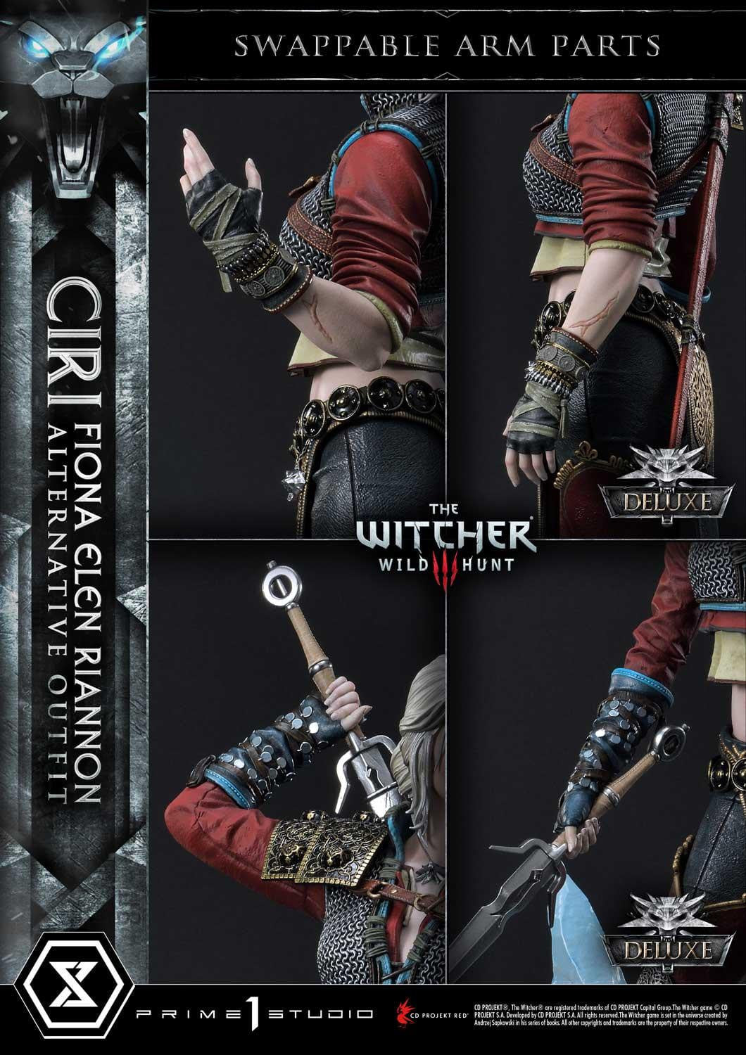 [สั่งจอง]Prime 1 Studio 1/4 : Cirilla Fiona Elen Riannon - Alternative Outfit (The Witcher 3)