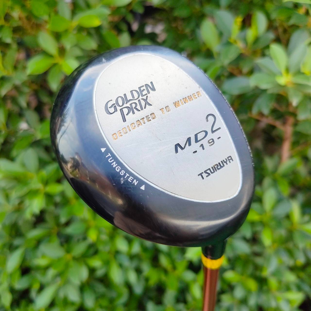 FW5 TSURUYA GOLDEN PRIX MD2 องศา 19 ก้าน POWER GAUGE HAARD FLEX S MADE IN JAPAN คุณภาพสูง ตีแม่นกรีน ตีไกล ระยะ 200+ ไว้ใจได้