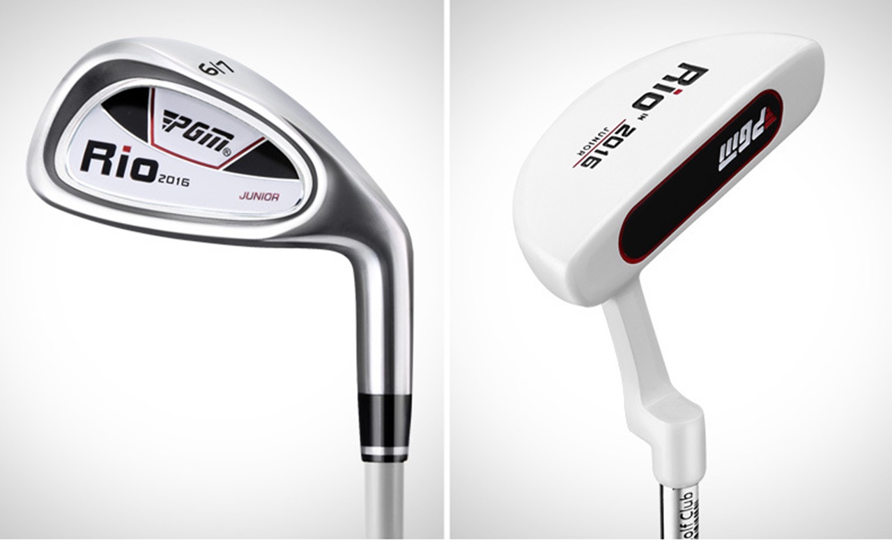 ไม้กอล์ฟเด็กครบชุด PGM RIO2016 BOY JRTG004 พร้อม ถุง ขาตั้ง