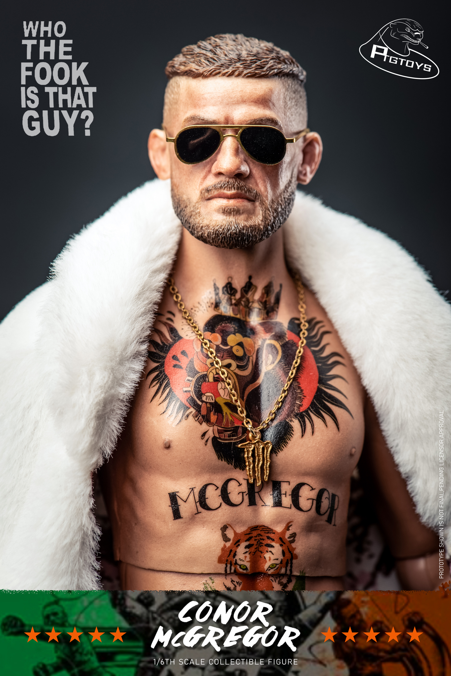 [สั่งจอง] Ptgtoys PT-8602 1/6 : Fighting King