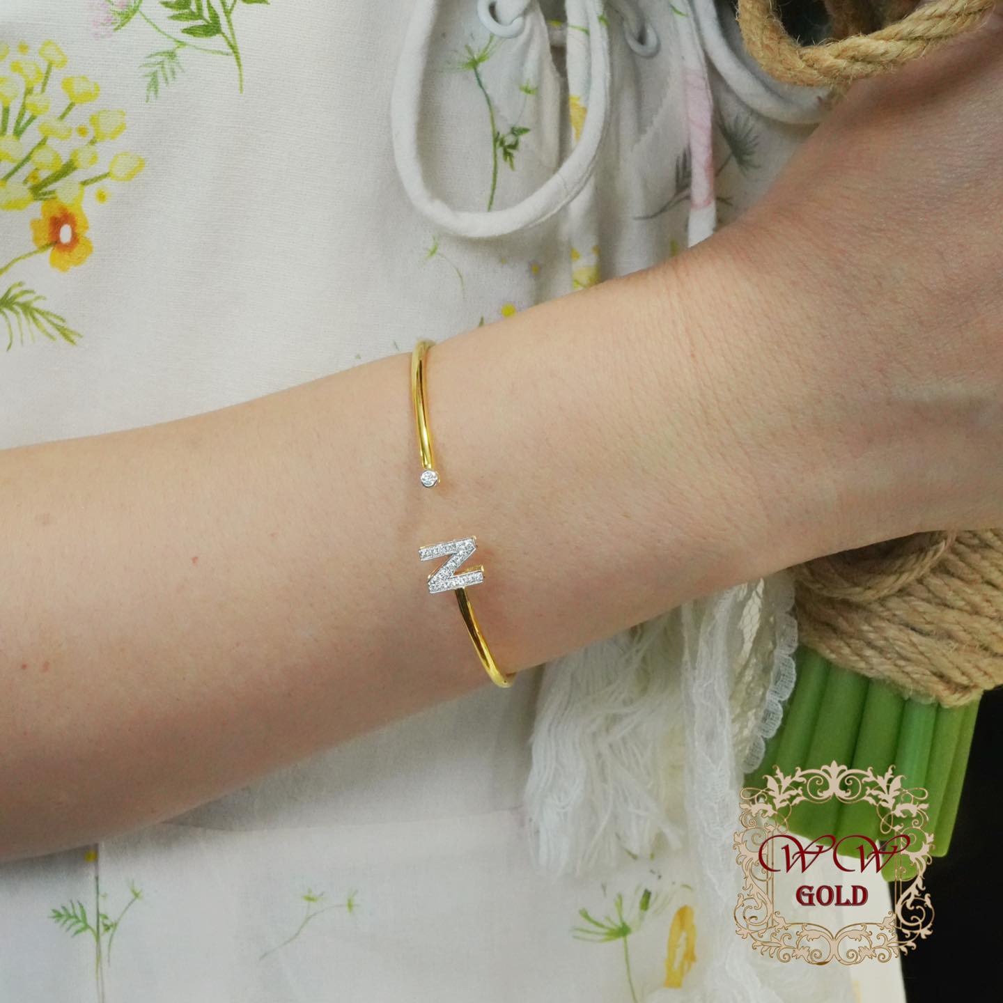 กำไลตัวอักษร