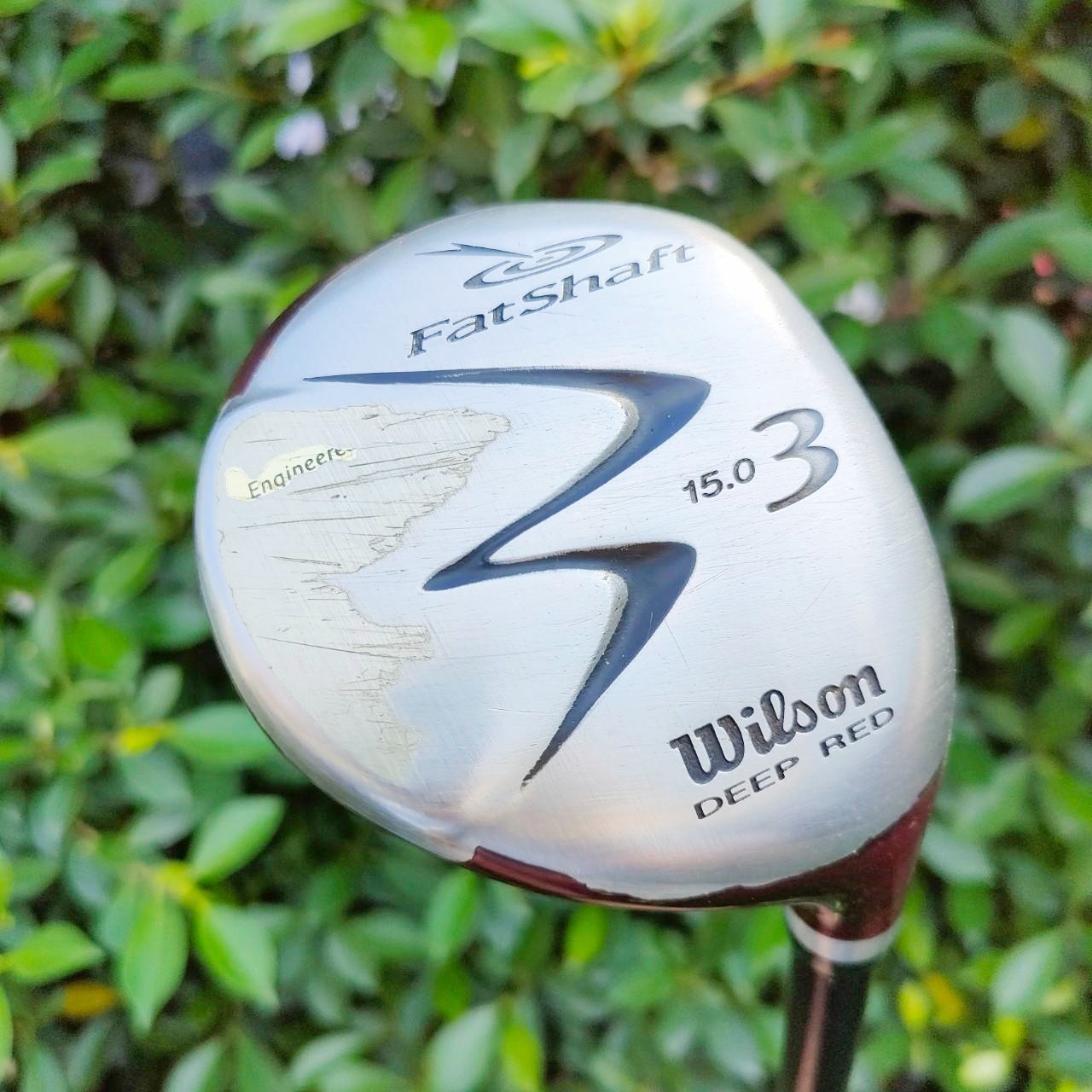 FW3 WILSON FATSHAFT DEEP RED องศา 15 ก้าน FATSHAFT FLEX R ก้านอ้วน ตีง่ายมากๆ และตรงมากๆ