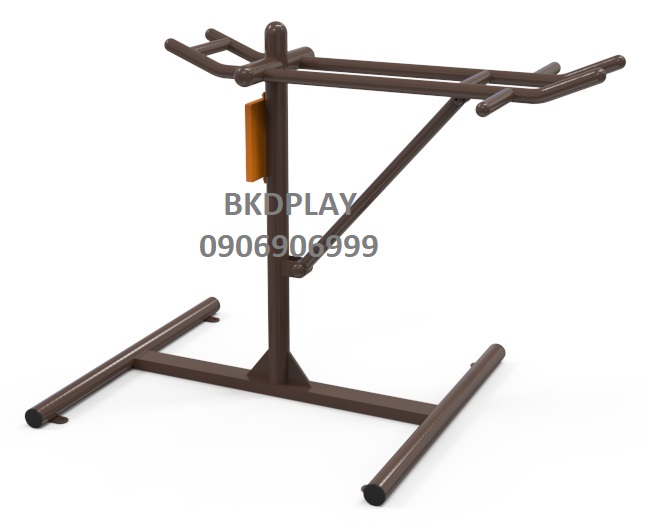 เครื่องออกกำลังกายกลางแจ้งผู้ใหญ่,บริหารกล้ามเนื้อแขน-หัวไหล่ (แบบโช๊คอัพ) ,ลานกีฬาอเนกประสงค์ สวนสาธารณะ ,เทศบาล,หมู่บ้าน,ผลิตในไทย, สั่งทำตามสีที่ต้องการได้