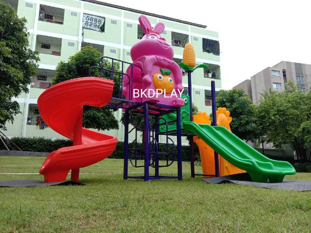 เครื่องเล่นสนามกลางแจ้ง-ในร่ม,ชุดกระต่ายกับยีราฟ, เครื่องเล่นสนาม,เครื่องเล่นเด็ก,ครุภัณฑ์สนามเด็กเล่น, งบสพฐ,โครงการโรงเรียนประชารัฐ playground,สไลเดอร์,ของเล่นเสริมพัฒนาการ,เครื่องเล่นสนาม, สนามเด็กเล่น