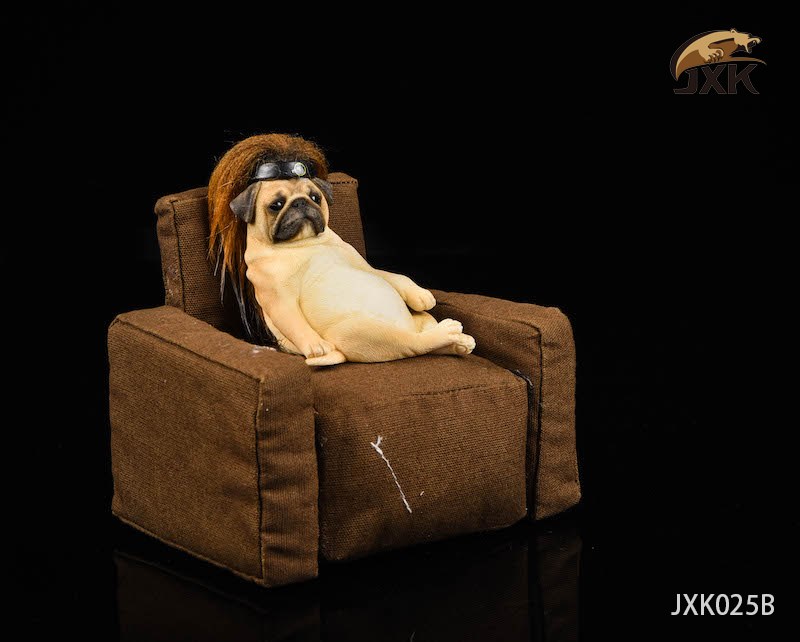 [สั่งจอง]JXK studio 1/6 JXK025A & JXK025B Pug with sofa and hair cover