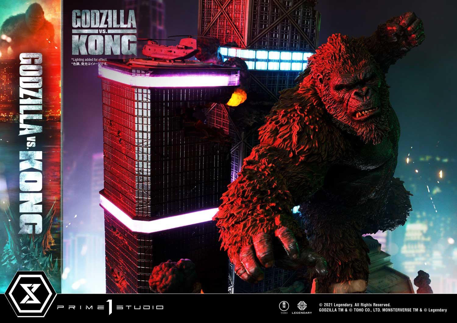 [สั่งจอง]Prime 1 Studio UDMGVK-03: Godzilla vs Kong Final Battle