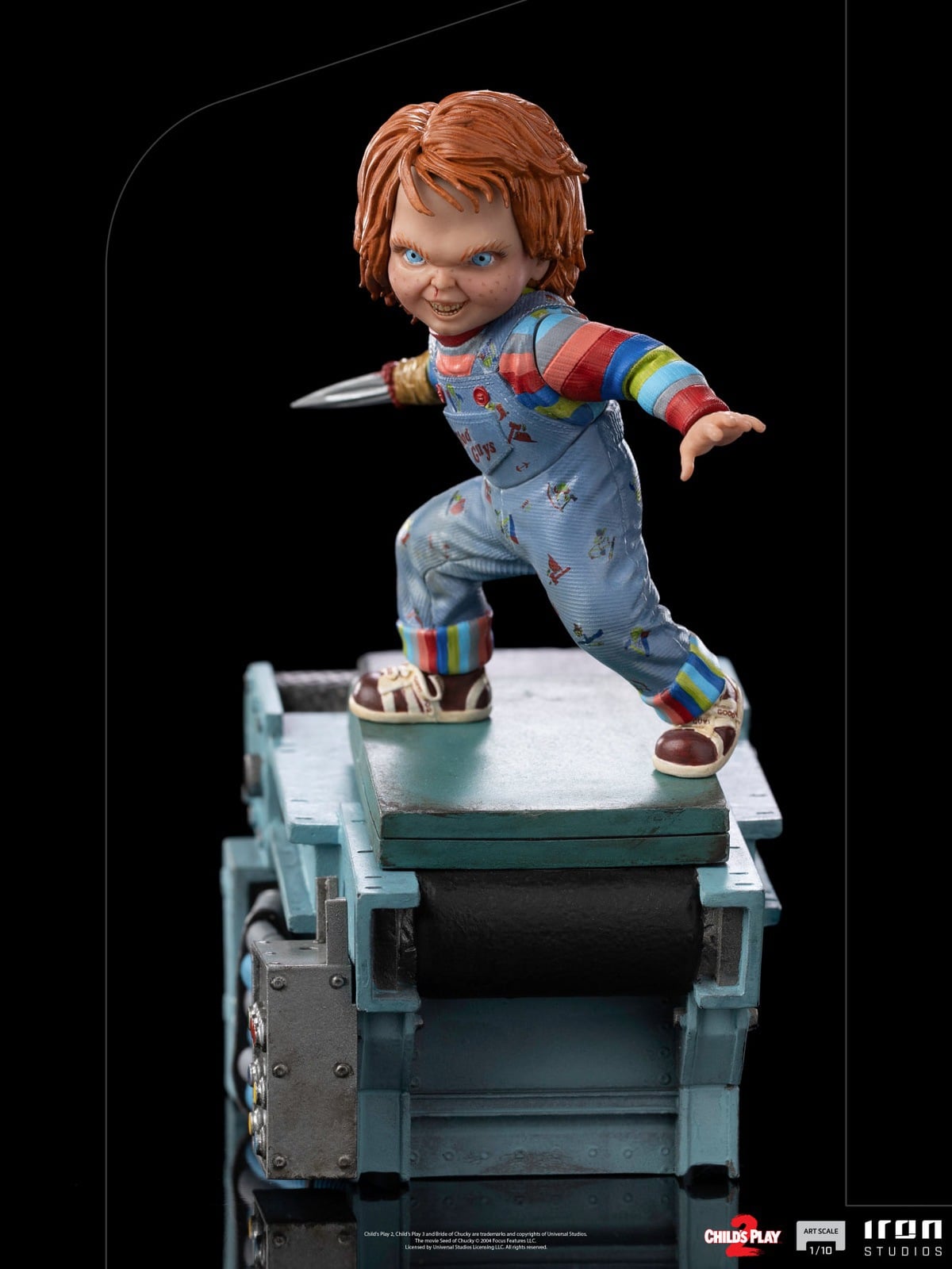 [สั่งจอง]Iron Studios UNIVCH47521-10 1/10 Scale : Chucky Child's Play II