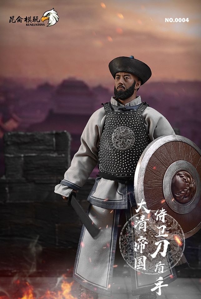 [สั่งจอง]ทหารแมนจูผู้พิทักษ์ KUNLUNTOYS 1/6 0004 Dulimbai Gurun Shield Guardian Action Figure