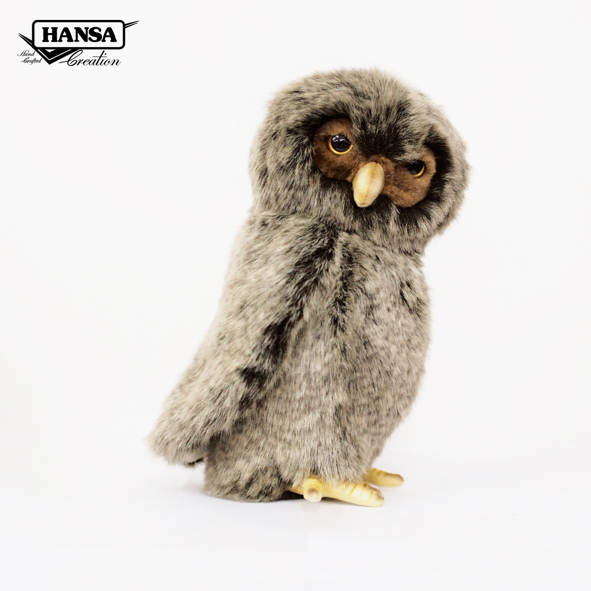 3076 Waldkauz 27 cm. H - ตุ๊กตานกแสก