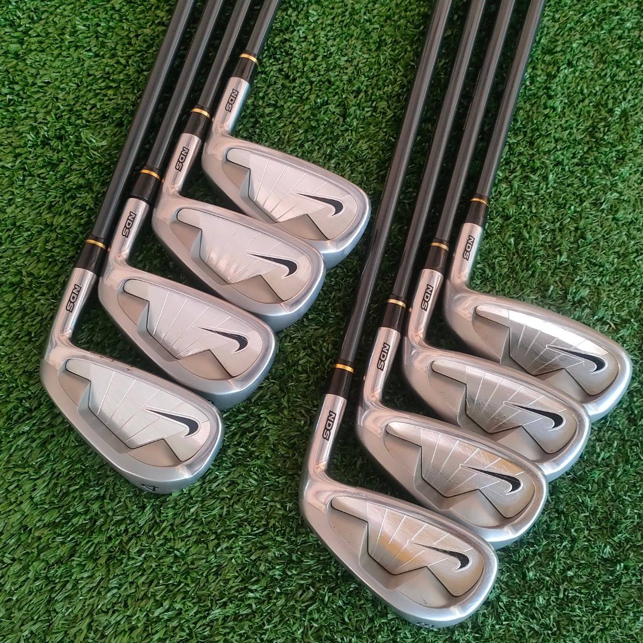 🏌️ ชุดเหล็ก NIKE NDS มีเหล็ก 4-9 เเละ PW SW ก้าน FUJIKURA NDS FLEX R สภาพสวยมาก ใบตีง่ายและทรงพลังมาก!! ไม้กอล์ฟมือสอง ของแท้ BY NakaraLuxurious