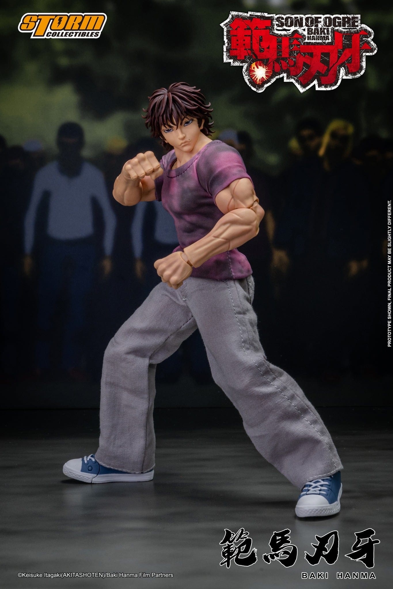 [สั่งจอง]Storm Toys KIBK05 1/12 : SON OF THE OGRE : Baki Hanma