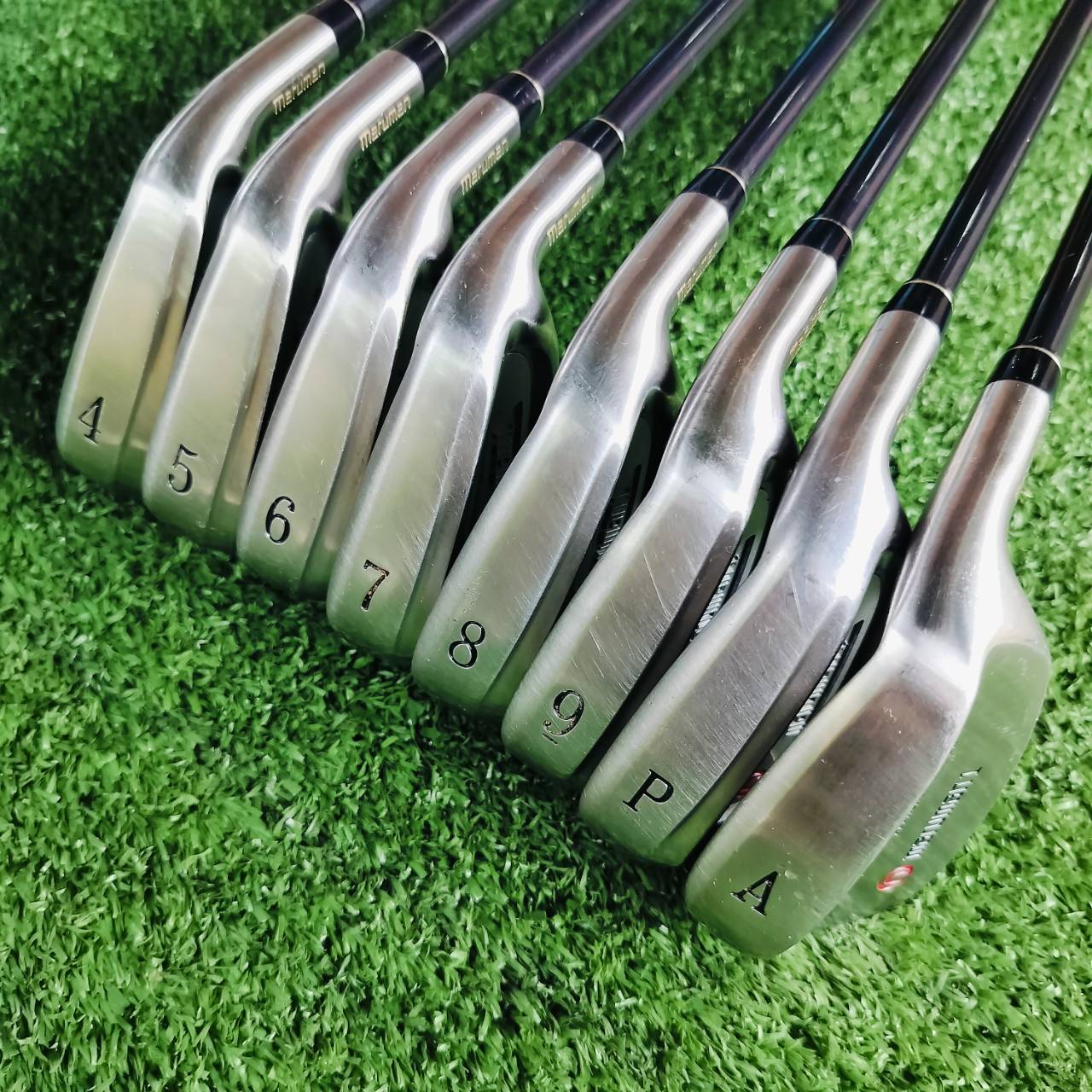 ชุดเหล็กตีไกลมากรุ่นดังที่สุด MARUMAN M1 MILLED BACK องศาปิดกว่าปกติ แต่ด้วยการวาง จุด CG ที่สมบูรณ์แบบ ทำให้ตีง่ายมาก ไม้กอล์ฟพรีเมี่ยมมือสอง ของแท้ By NakaraLuxurious