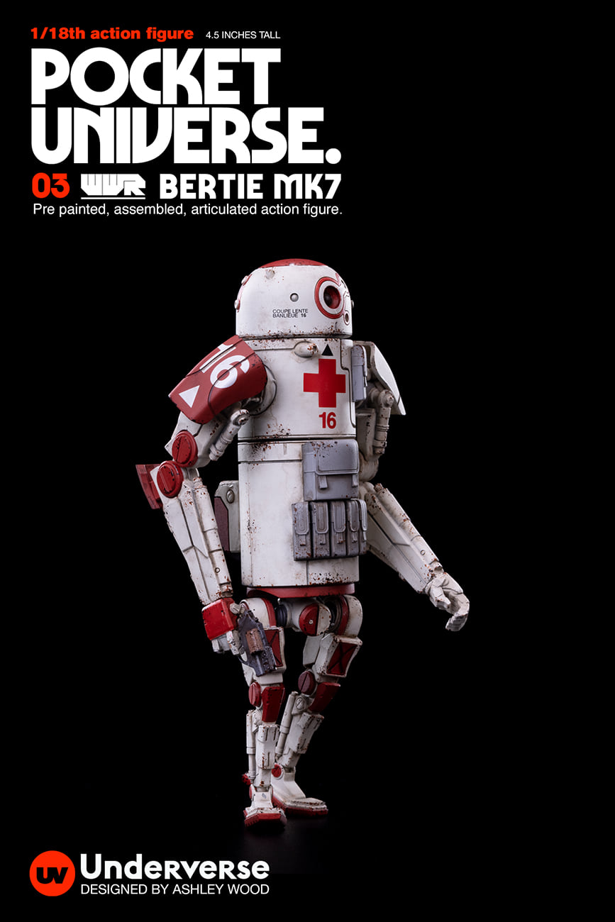 Underverse BERTIE MK7 2体セット バーティMk.7 WWR POCKET UNIVERSE | WWR Bertie Mk7 — UNDERVERSE