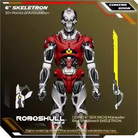 [สั่งจอง]ROBOSKULL MKII & 4" BLOOD WOLF PILOT