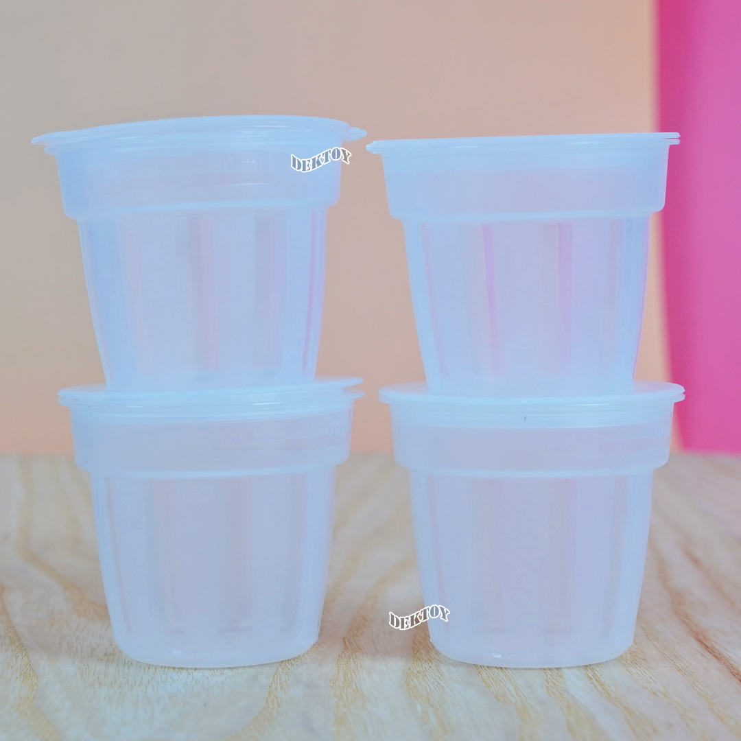 Nanny แนนนี่ กล่องเก็บอาหารสำหรับแช่แข็งฝาปิด8 ถ้วย ขนาด2ออนซ์ N2101Q