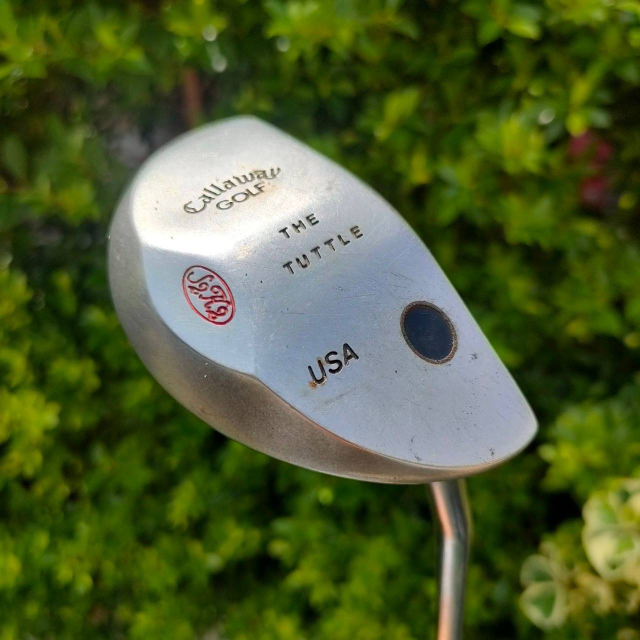 PUTTER CALLAWAY GOLF THE TUTTLE USA หลังเต่าในตำนาน!! ความยาว 35 นิ้ว ที่คอไม้มีรอยนิดหน่อย* ไม้กอล์ฟมือสอง ของแท้ BY NakaraLuxurious