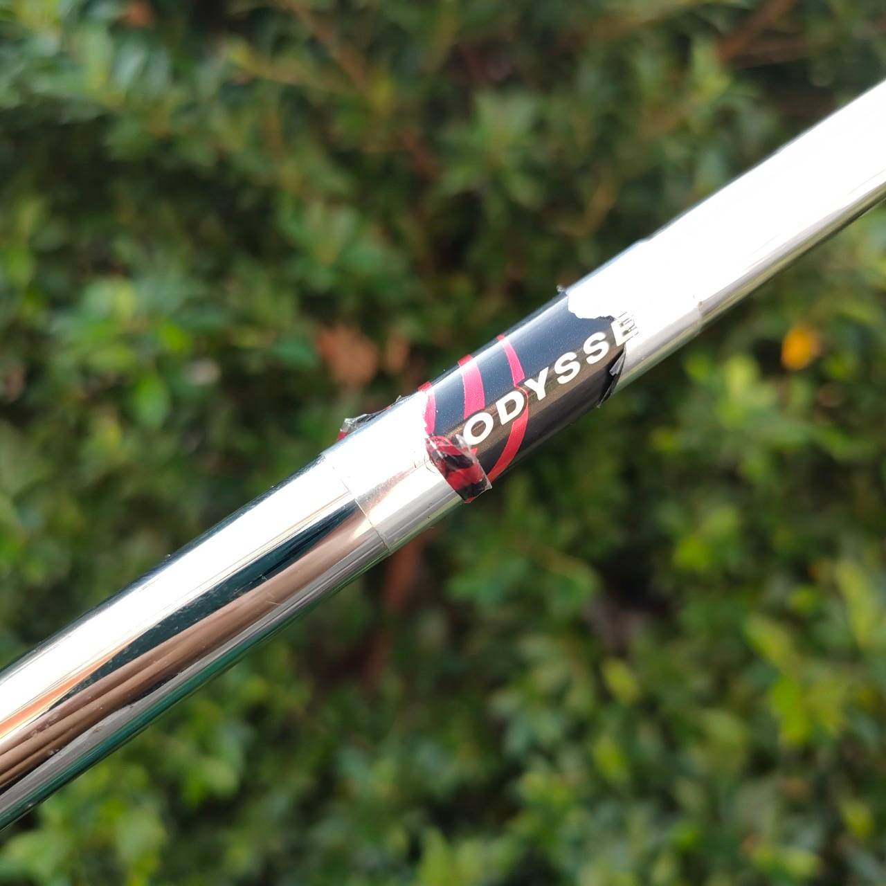 PUTTER ODYSSEY WHITE HOT XG #5 ความยาว 35 นิ้ว หน้าสัมผัสระดับเทพเจ้า!! ทั้งนุ่ม และมีการออกแบบให้ช่วยให้ลูกได้หมุนเร็ว!! ลดแรงเฉื่อย เกาะไลน์ขั้นเทพ!! ไม้กอล์ฟมือสอง ของแท้ BY NakaraLuxurious