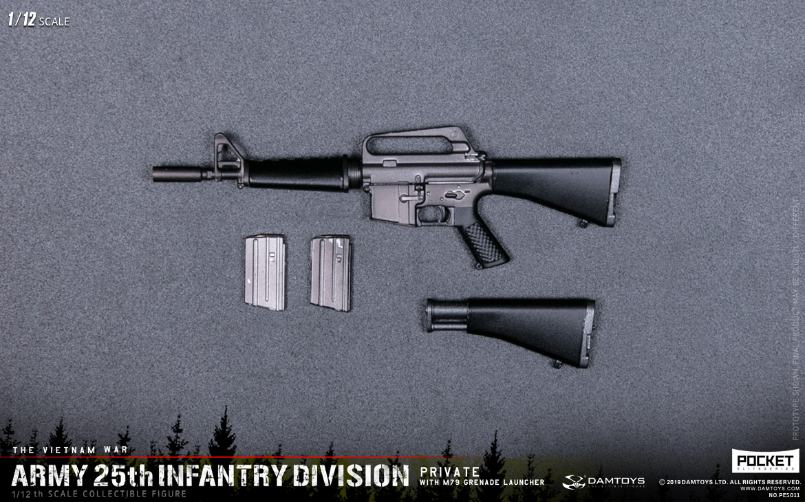 [สั่งจอง] DAMTOYS 1/12 PES011 - Private WITH M79 GRENADE LAUNCHER