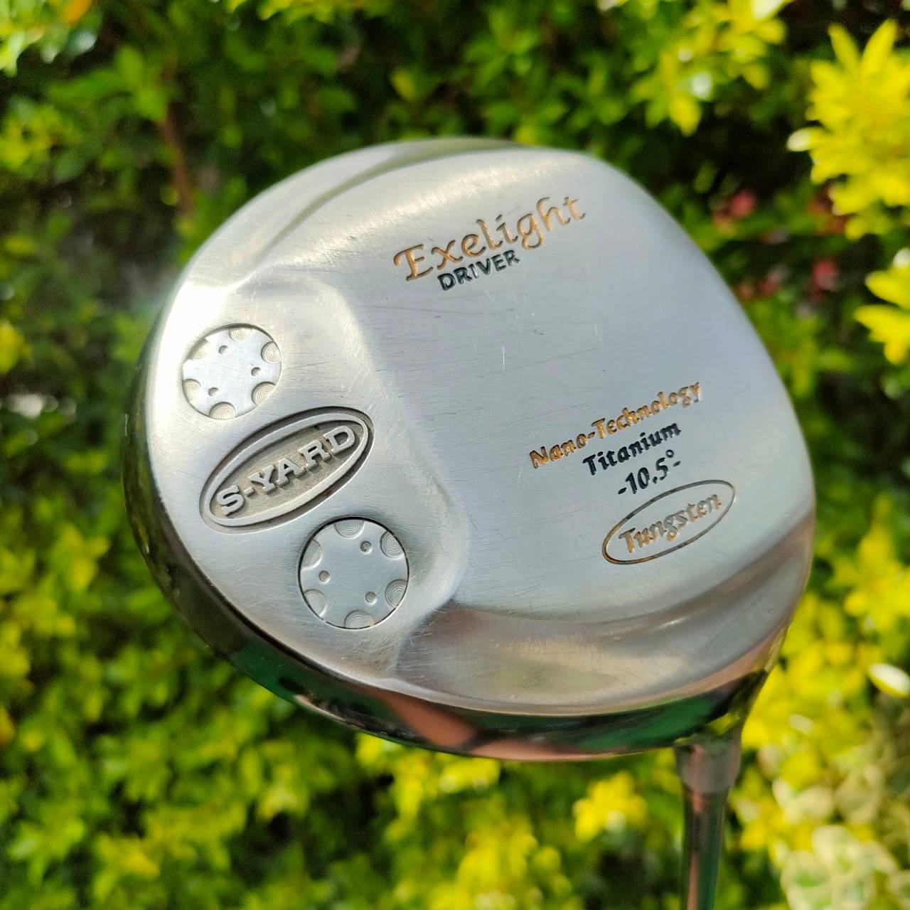 DRIVER S-YARD EXELIGHT 10.5 NANO-TECHNALOGY เทคโนโลยีล้ำ ไม้พรีเมี่ยมญี่ปุ่น ที่ปัจจุบันหายากแล้ว ผลิตด้วยเทคโนโลยีชั้นสูง และวัสดุพรีเมี่ยม ของคุณภาพสูงมาก ไม้กอล์ฟมือสอง ของแท้ BY NakaraLuxurious