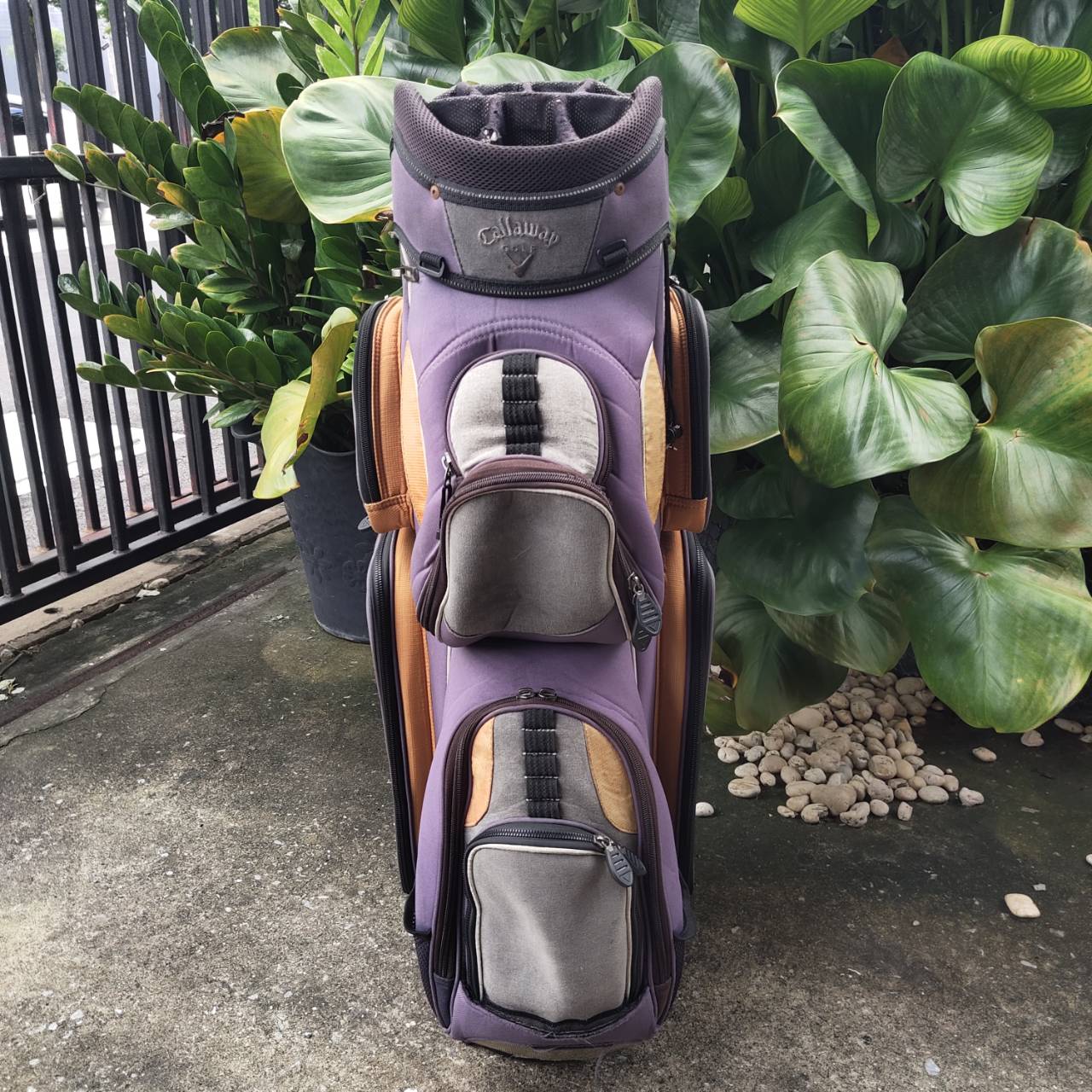 ** ไม่มี COVER ** ** หัวซิปหลุด ** ถุงกอล์ฟ Callaway แบบ 14 ช่อง