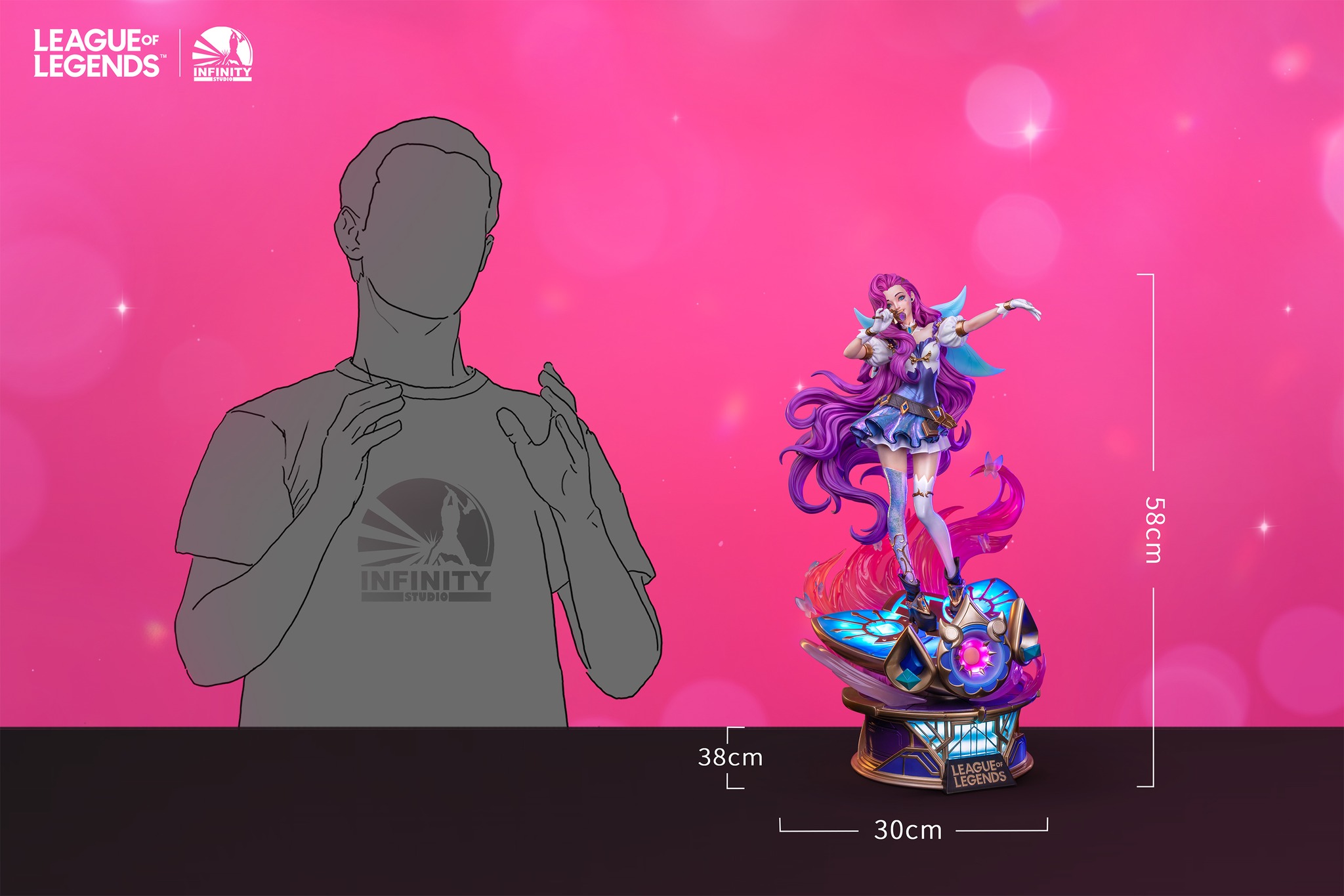 [สั่งจอง]Infinity Studio : The Starry-Eyed Songstress Seraphine (League of Legend)