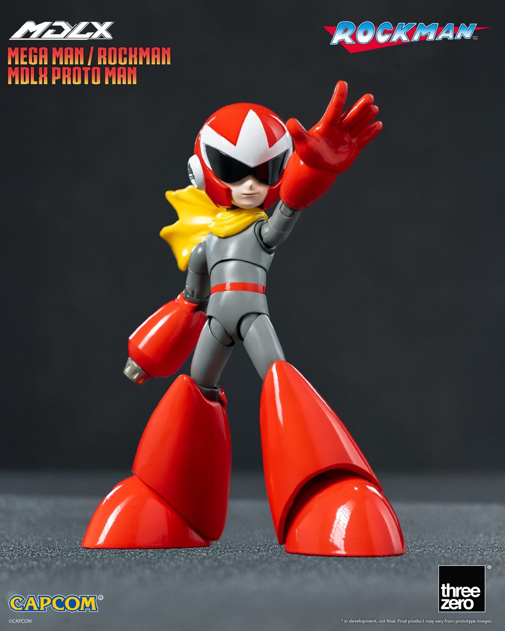 [สั่งจอง] Threezero : Mega Man MDLX - Proto Man (10.3 cm)