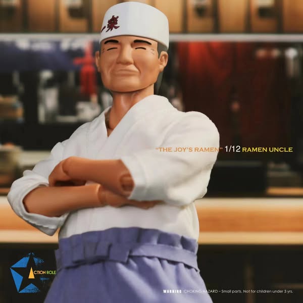 [พร้อมส่ง]Action Role 1/12 : Ramen Uncle