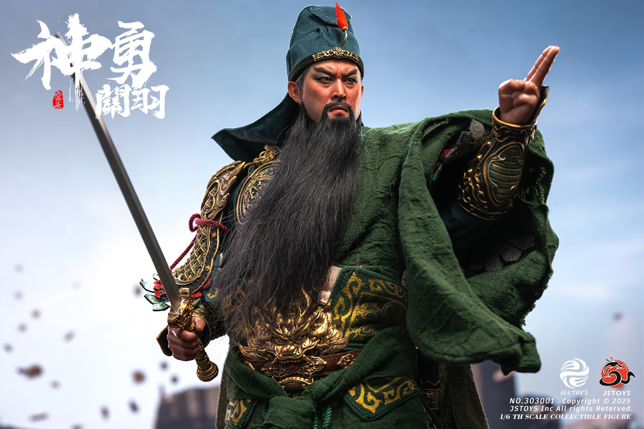 [พร้อมส่ง]303TOYS x JSTOYS 1/6 : Three Kingdoms Mighty Guan Yu Yun Chang - NO.303001 : Giveback edition