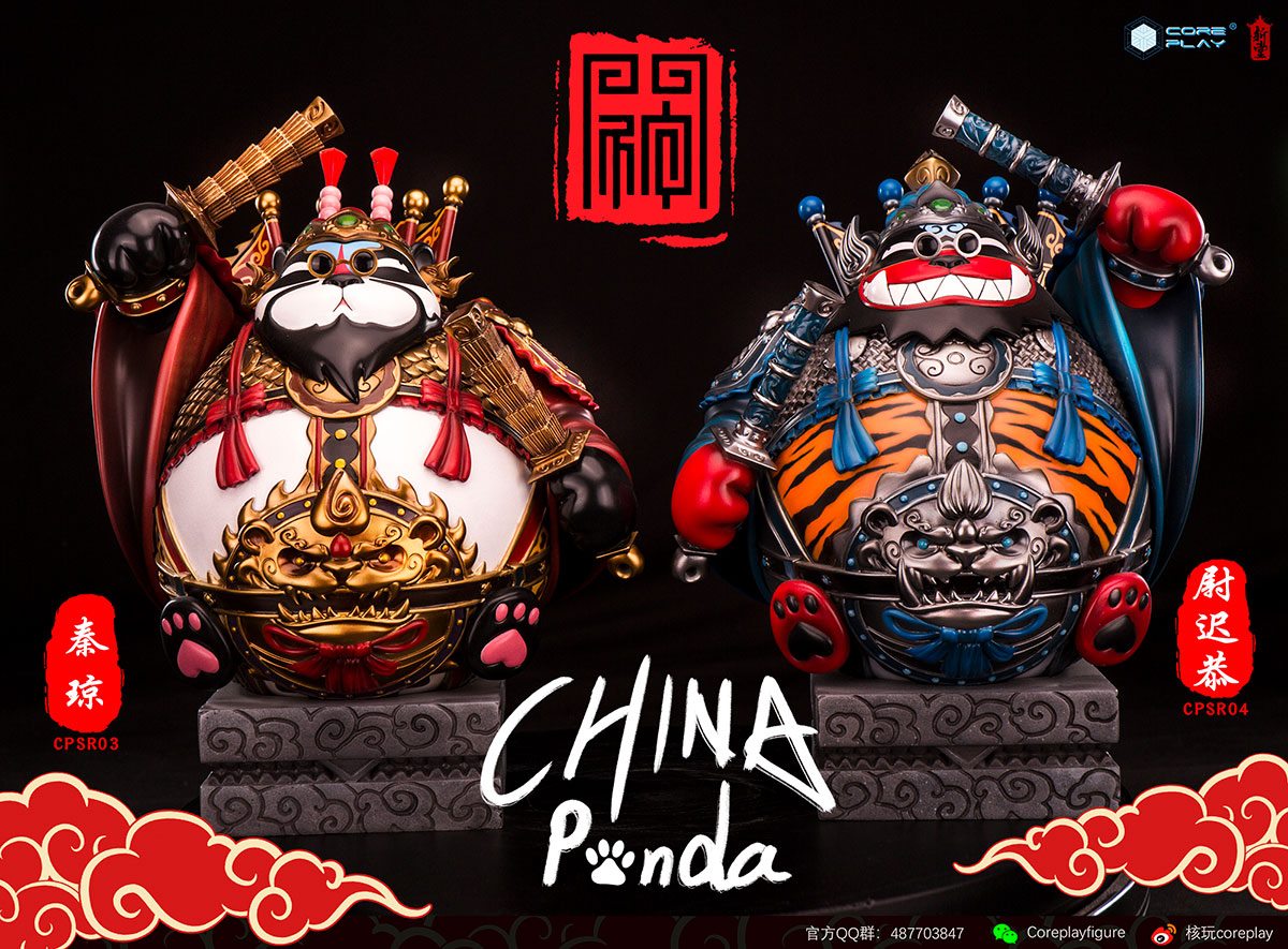 [สั่งจอง]Coreplay cpsr03,cpsr04 Chinese Culture Self-Creation Series - Panda Door God