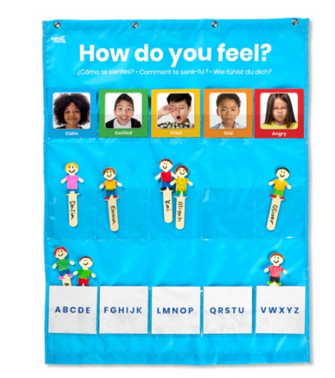 แผ่นการ์ดแสดงอารมณ์ สำหรับห้องเรียน ของเล่นเสริมพัฒนาการ, ของเล่นเด็กอนุบาล, แสดงอารมณ์, สื่อการสอนเด็กอนุบาล , ของเล่นเด็ก พร้อมส่ง