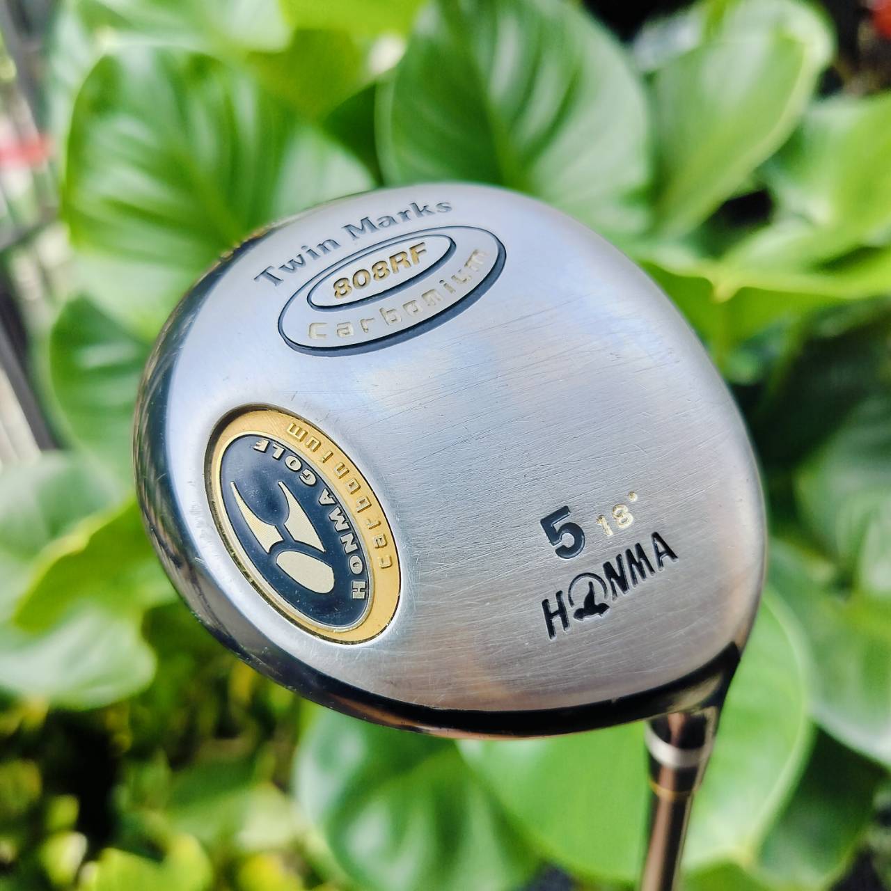 FW5 HONMA TWIN MARK 808RF ก้าน CARBONIUM ระดับ 2 ดาว** FLEX R ตัวนี้กระดองเป็นคาร์บอนเคฟล่าสุดพรีเมี่ยม ไม้กอล์ฟพรีเมี่ยมมือสอง ของแท้ By NakaraLuxurious