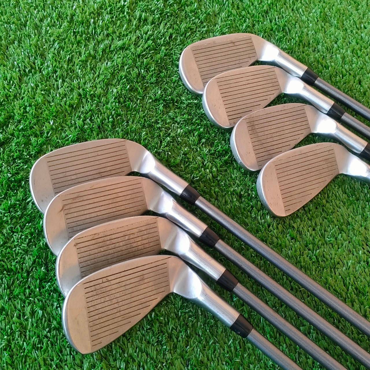 ** ไม้กอล์ฟสำหรับท่านที่ถนัดซ้าย ** ชุดเหล็ก CLEVELAND VAS + มีเหล็ก 3-9 เเละ PW ก้าน FUJIKURA FLEX R