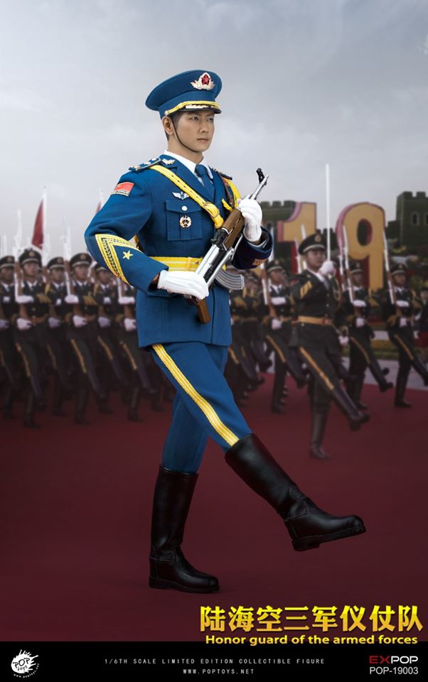 [สั่งจอง]ทหารกองเกียรติยศ 3 เหล่าทัพ แห่งกองทัพปลดปล่อยประชาชนจีน