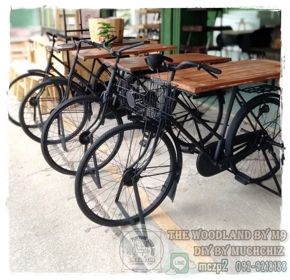 #BICYCLE Design#เฟอร์นิเจอร์จักรยานวินเทจ #เฟอร์นิเจอร์ตกแต่งร้านกาแฟ